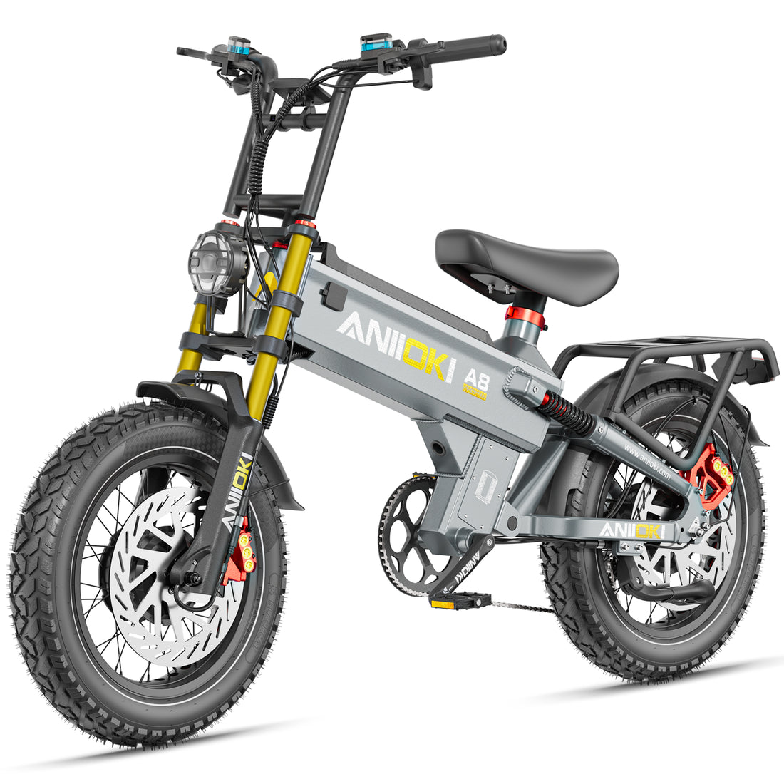 2025 Version A8 Pro Max 52V Dual Motor Ebike
