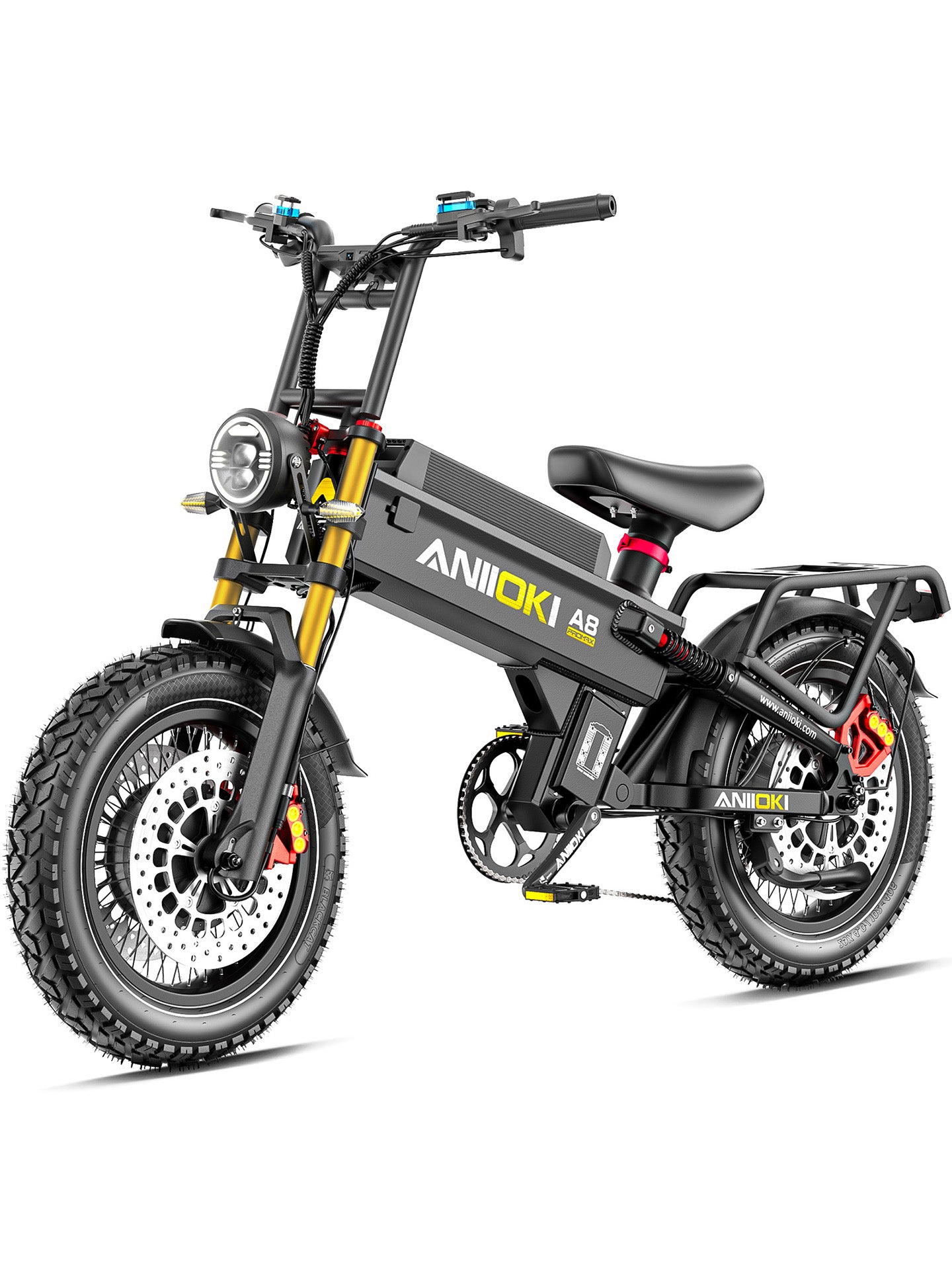 2025 Version A8 Pro Max 60V Dual Motor Ebike
