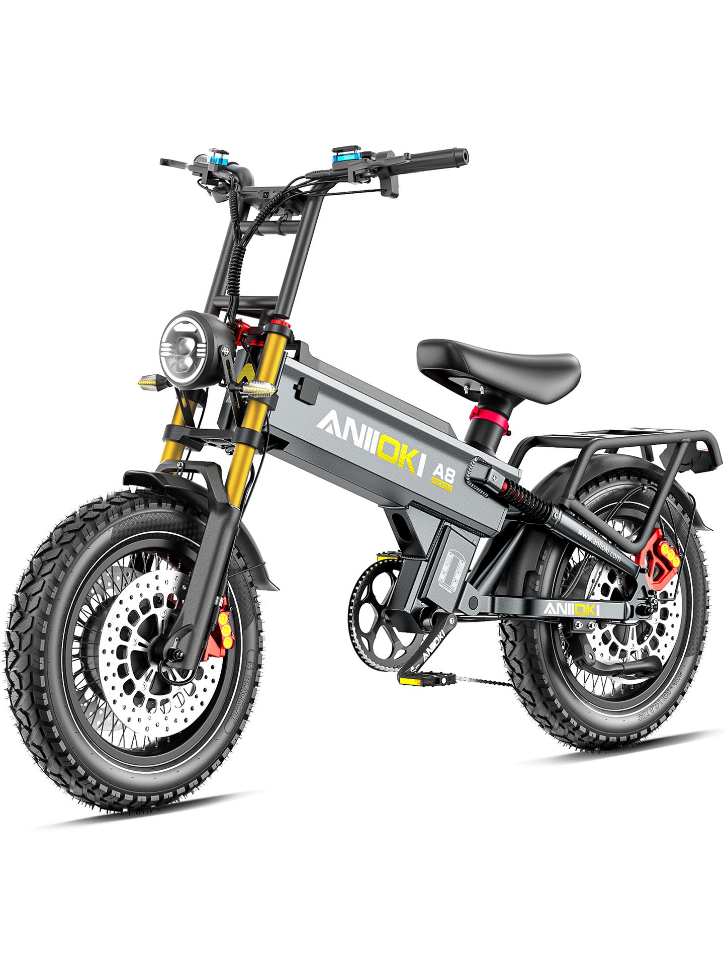 2025 Version A8 Pro Max 60V Dual Motor Ebike