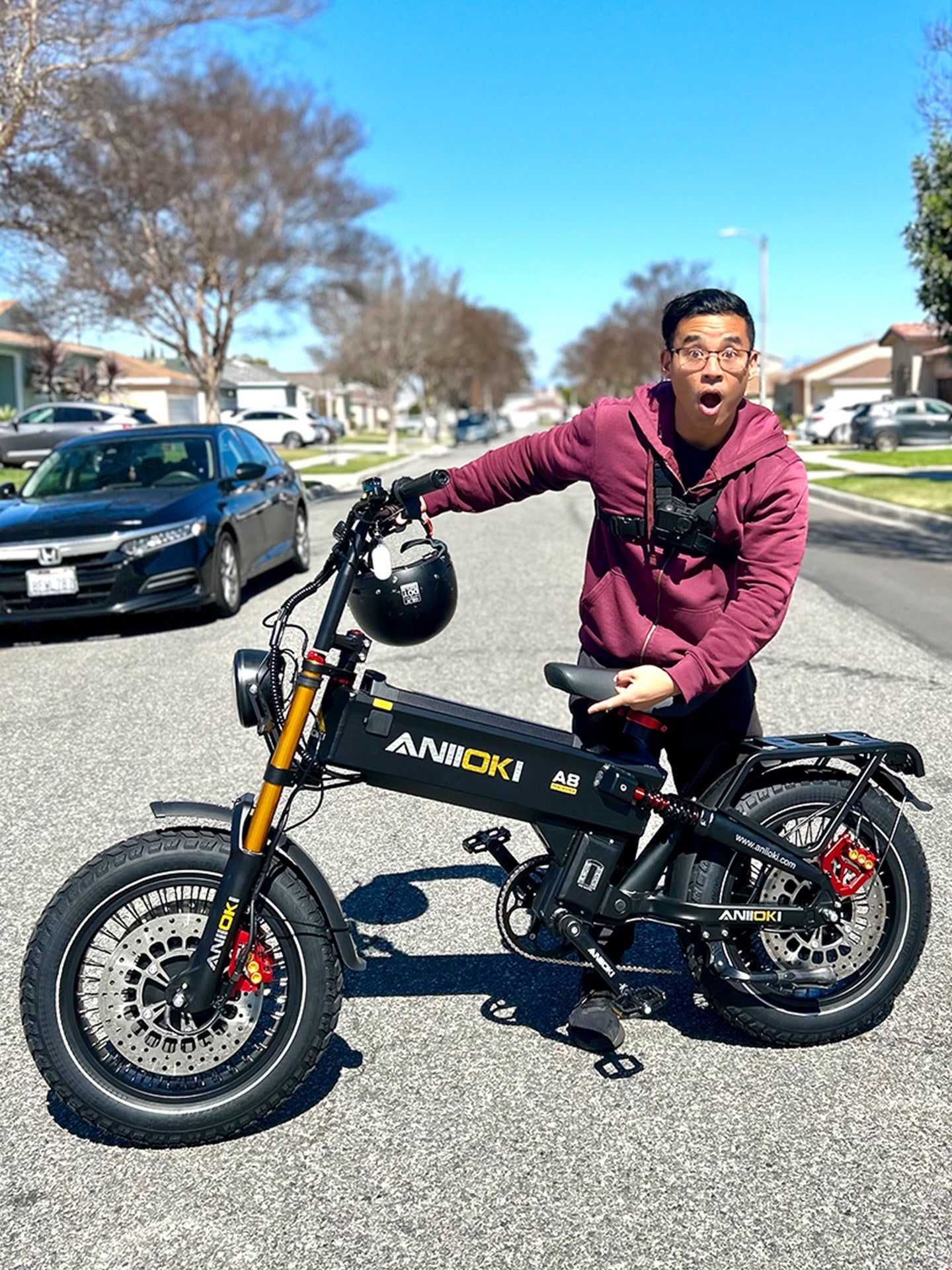 2025 Version A8 Pro Max 60V Dual Motor Ebike