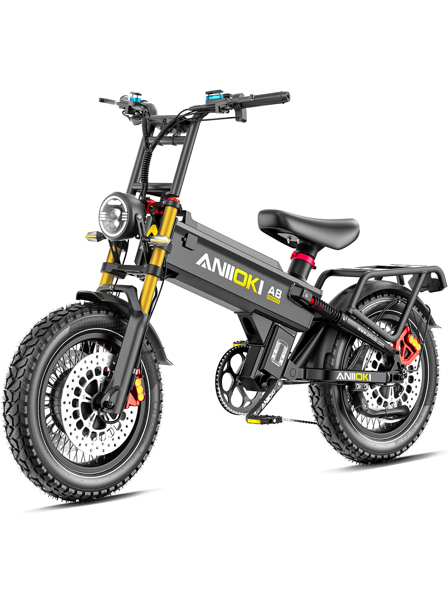 2025 Version A8 Pro Max 60V Dual Motor Ebike