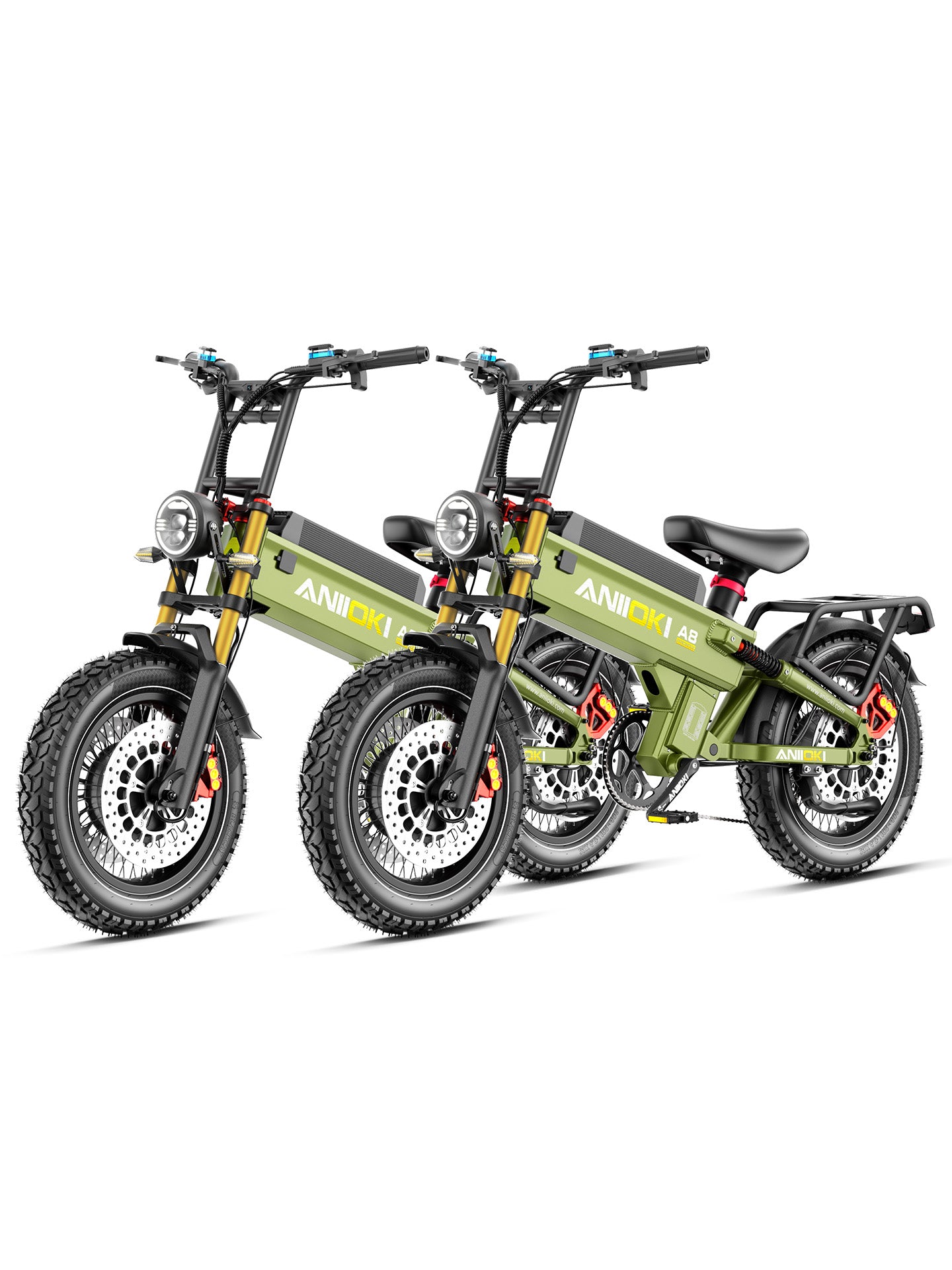 Bundle Sale - A8 Pro Max Dual Motor 60V 80Ah x 2