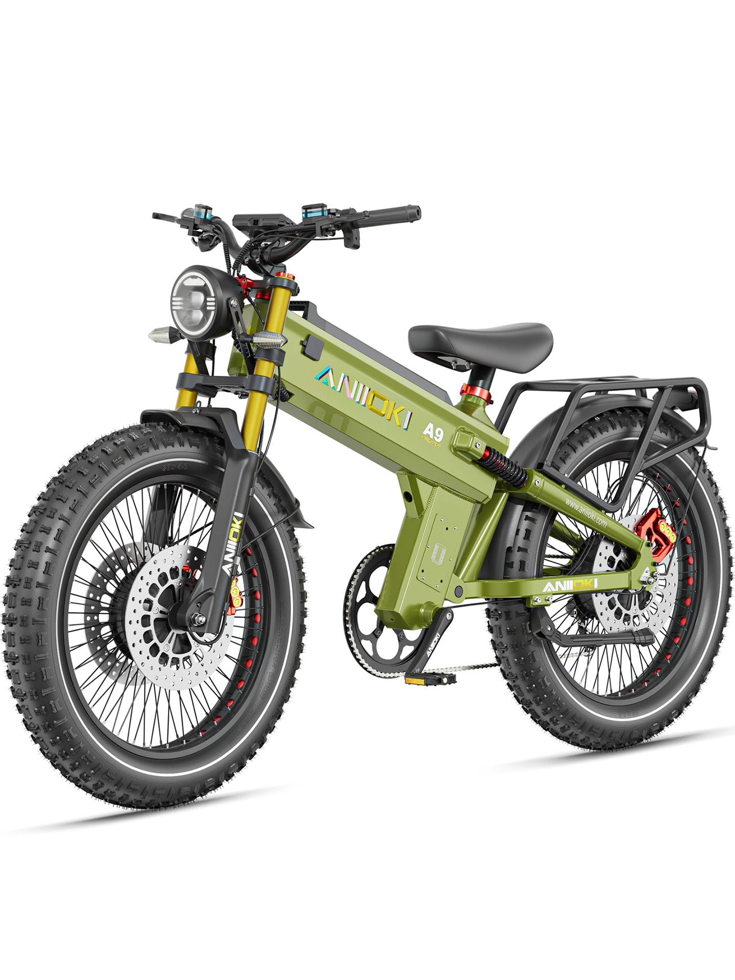 2025 Version A9 Pro Max 60V Dual Motor Ebike