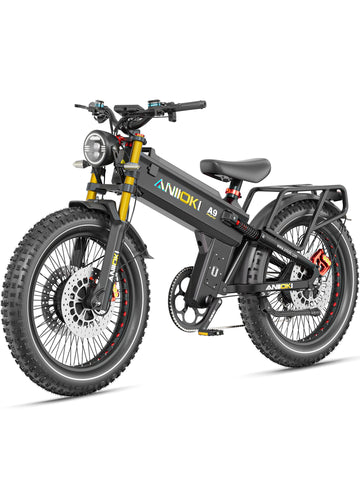 2025 Version A9 Pro Max 60V Dual Motor Ebike