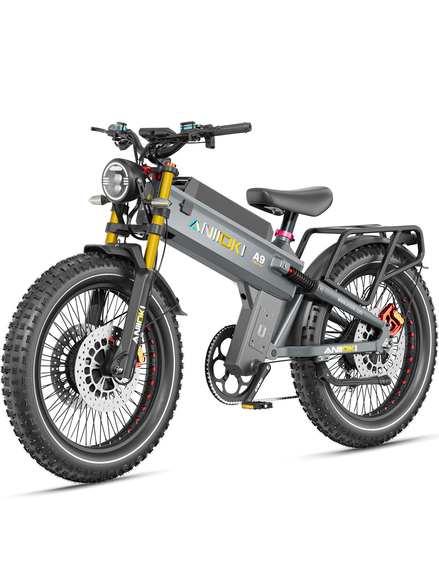 2025 Version A9 Pro Max 60V Dual Motor Ebike