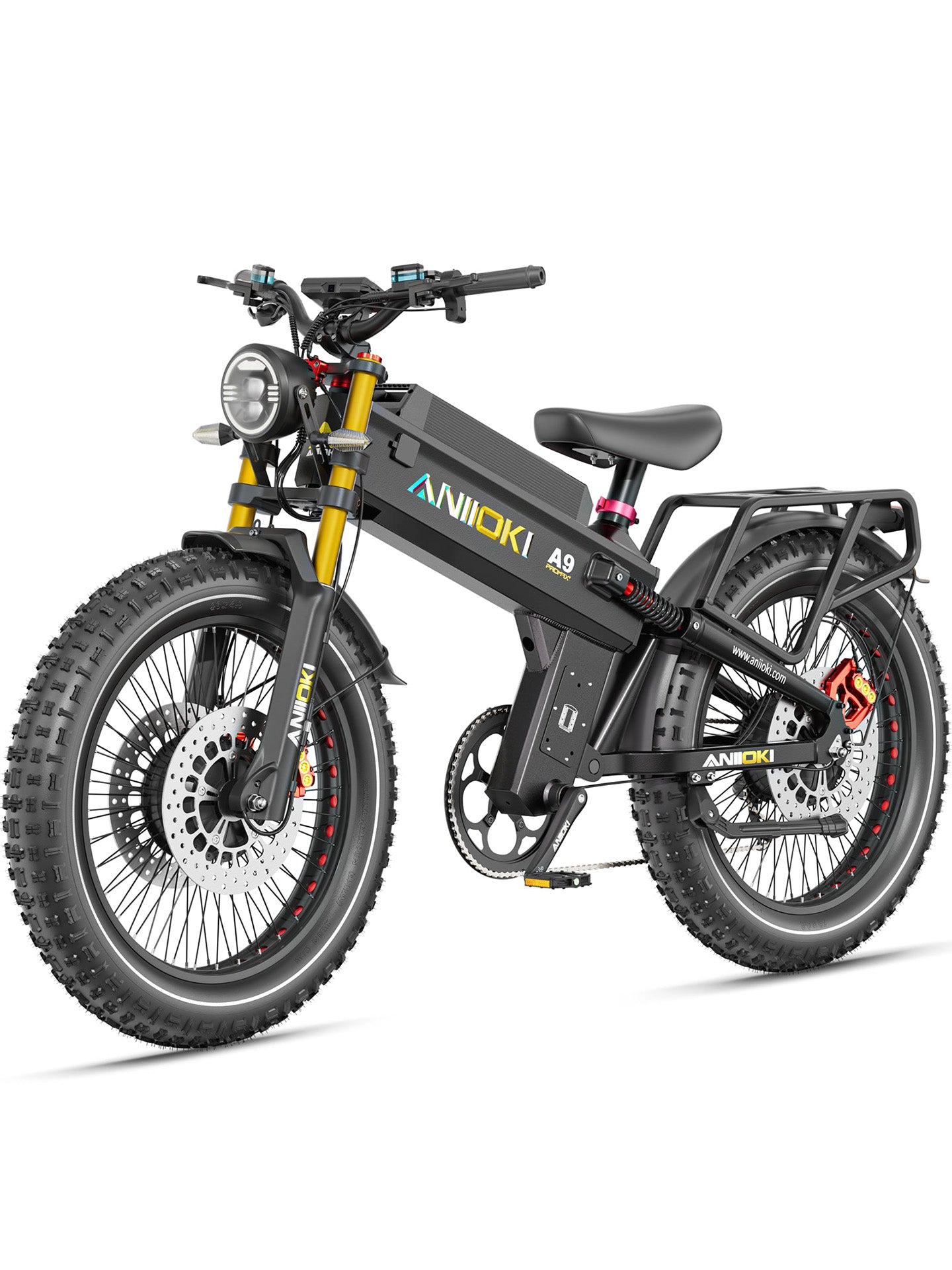2025 Version A9 Pro Max 60V Dual Motor Ebike