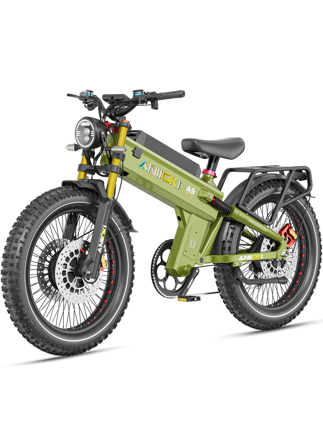 2025 Version A9 Pro Max 60V Dual Motor Ebike