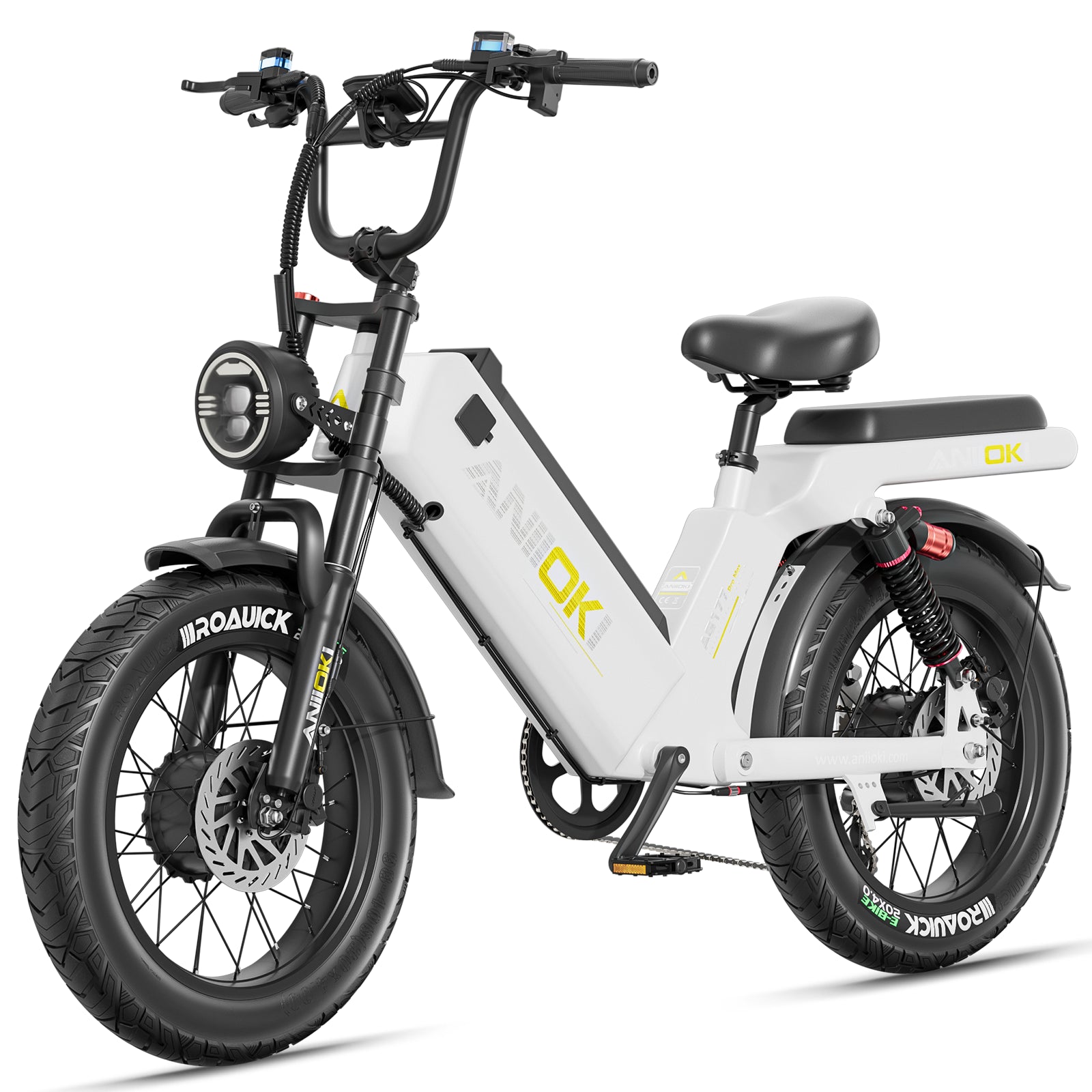 2025 Version AQ177 Pro Max 52V Dual Motor Ebike